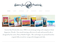 Tablet Screenshot of easternsunprintworks.com